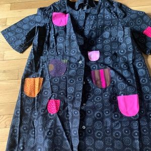 MARIMEKKO New 46/16 shirt dress line-A with pocket